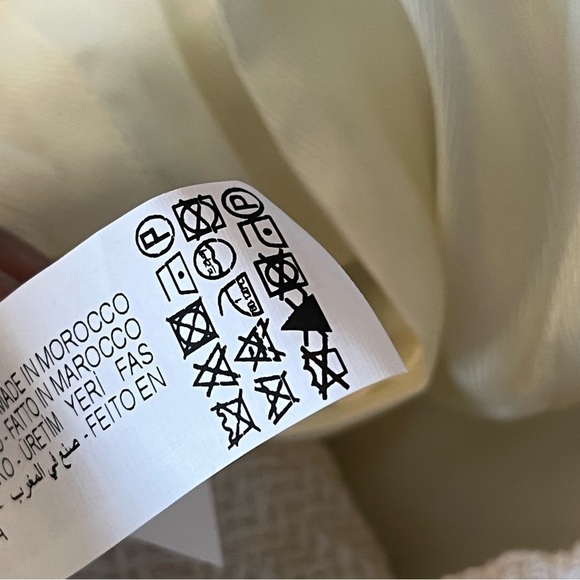 Zara Textured Double-Breasted Blazer Size XS - Picture 9 of 11